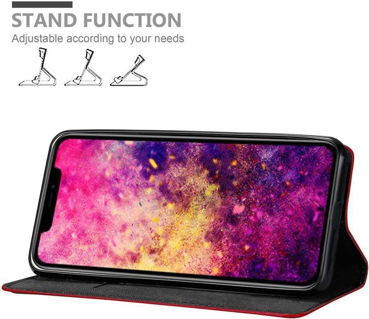 Actual product image Cadorabo Book Invisible Magnet Cover (Realme 12 Pro+, Apple iPhone 12)