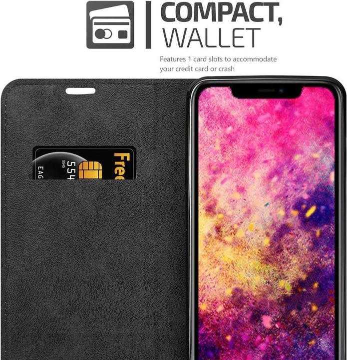 Actual product image Cadorabo Book Invisible Magnet Cover (Realme 12 Pro+, Apple iPhone 12)