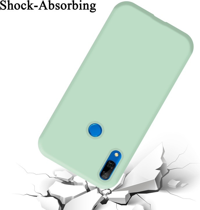 Actual product image Cadorabo TPU Liquid Silicone Case Cover (Huawei P Smart Z, Huawei Enjoy 10 Plus, Huawei Y9 Prime (2019))