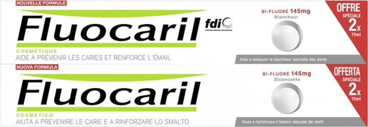 Image du produit Fluocaril bi-fluor blanqueador 2x75ml (75 ml)