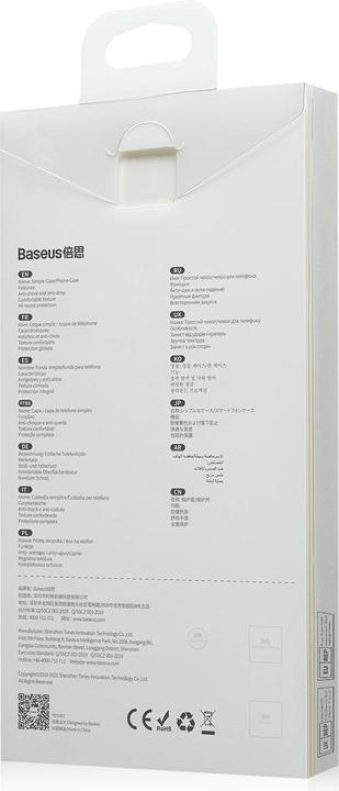 Actual product image Baseus Simple Case For iP 6.1 Pro inch 2021 Black (Apple iPhone 13 Pro)