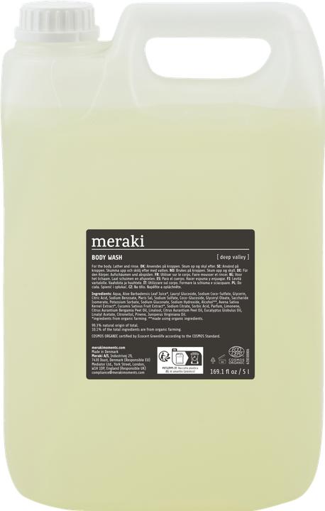 Produktbild Meraki Body wash, Deep valley, 5 l
