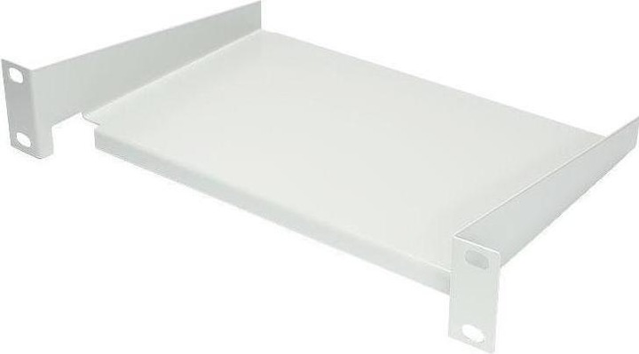 Varia 10" Fachboden, Befestigung vorne, Einbautiefe 160 mm, lichtgrau (RAL7035)