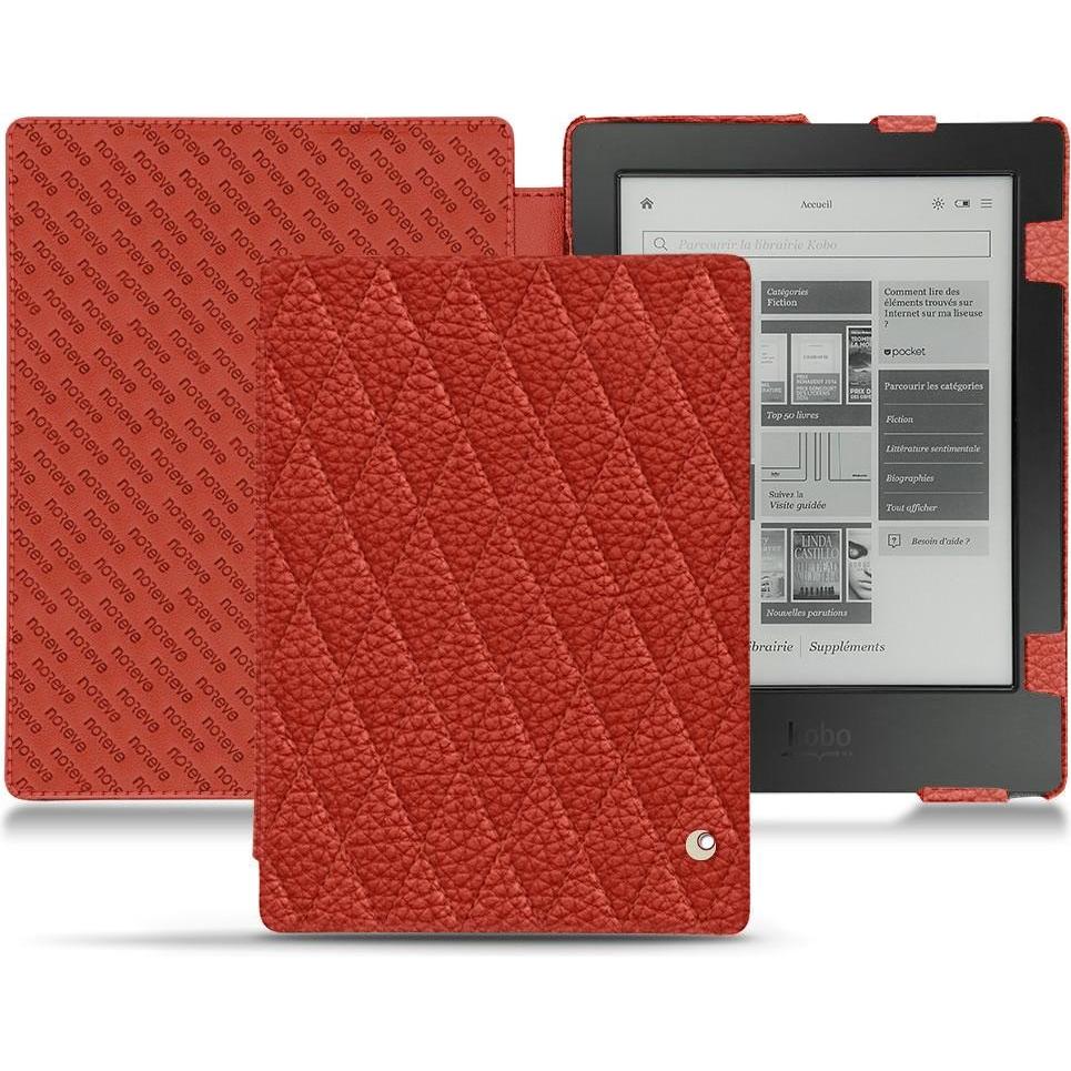 Noreve Lederschutzhülle horizontal (Aura H2O), Tablet Hülle, Orange
