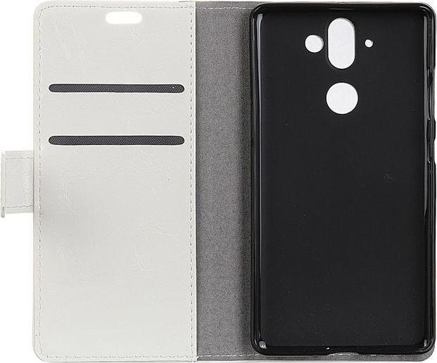 Image du produit MU Classic Crazy Horse Couverture cuir Bookcover Housse (Nokia 8 Sirocco)