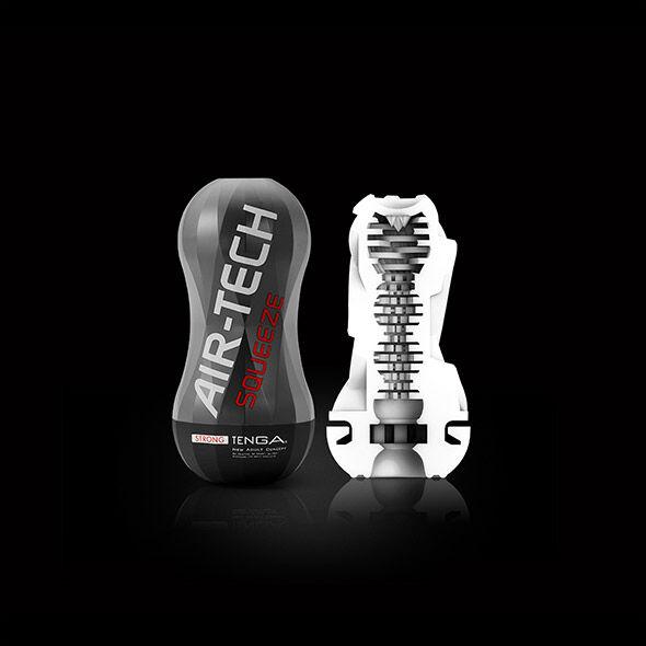 Actual product image Tenga Squeeze Strong
