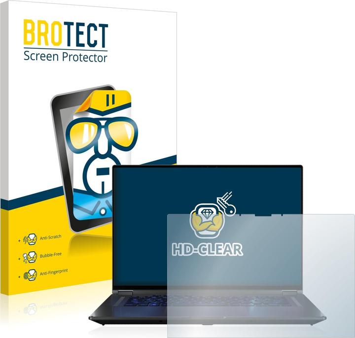 Produktbild BROTECT Schutzfolie Displayschutz Klar (16")