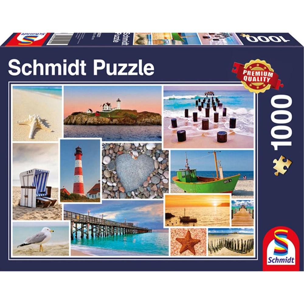Schmidt Spiele Spiele Küste (58221) (1000 Teile) (58221)