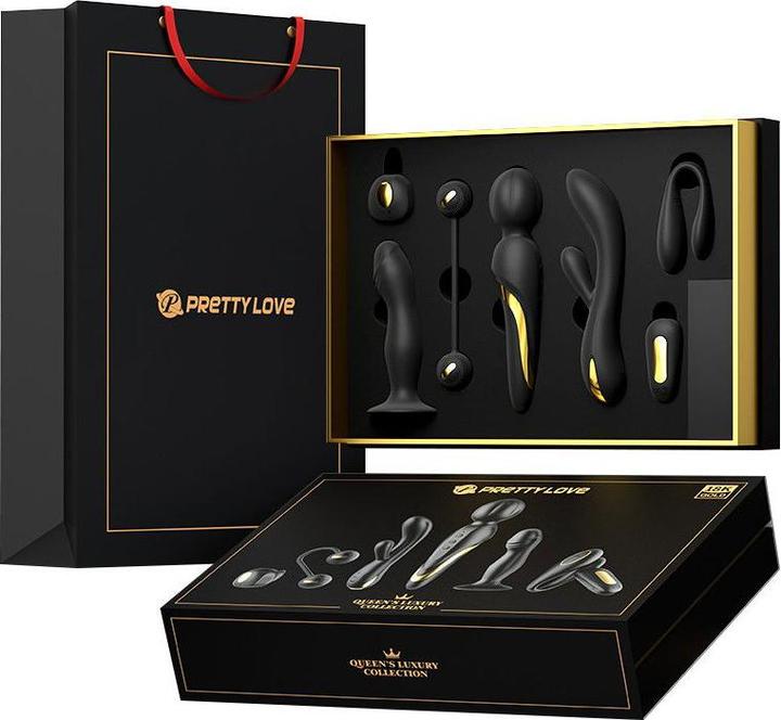 Produktbild Pretty Love Queens Luxury Collection - Vibrator - Veredelt mit 18K Gold - Schwarz