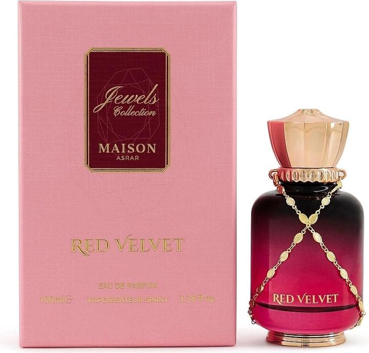 Actual product image Maison Asrar RED VELVET EDP 100 ML (Eau de parfum, 100 ml)