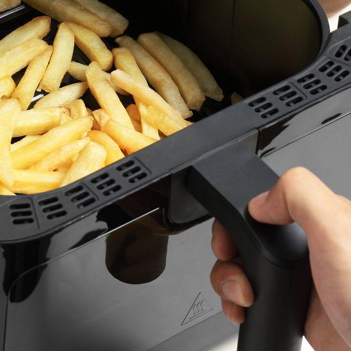 Image du produit Swisshandel24 Friteuse à air chaud Airfryer écran tactile 6,5 L 1350 W Minuterie 4en1, fenêtre de contrôle