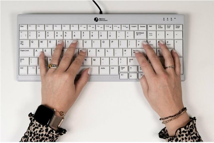Actual product image Bakker Elkhuizen BNEU960V2DE BAKKER Ultraboard 960 V2 Keyboard DE with cable QWERTZ (DE, Cable)