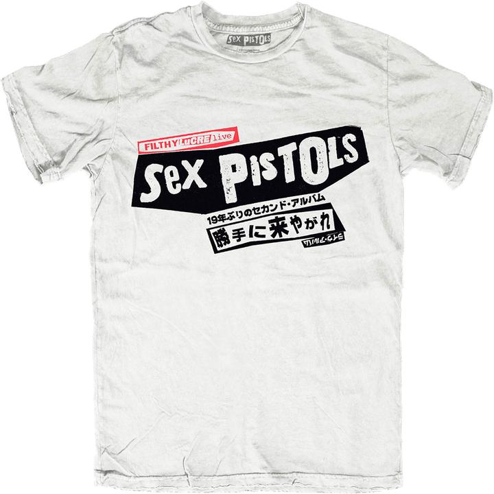 Image du produit Sex Pistols Unisexe Adulte Filthy Lucre Japan Cotton T-shirt (XL)