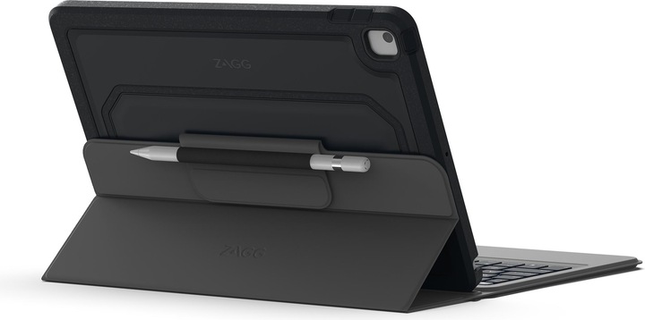 Actual product image Zagg Keyboard-Rugged Messenger-Apple-iPad 10.2-KB-Charcoal-Nordic, Apple, iPad, Black, 25.9 cm (10.2 (iPad)