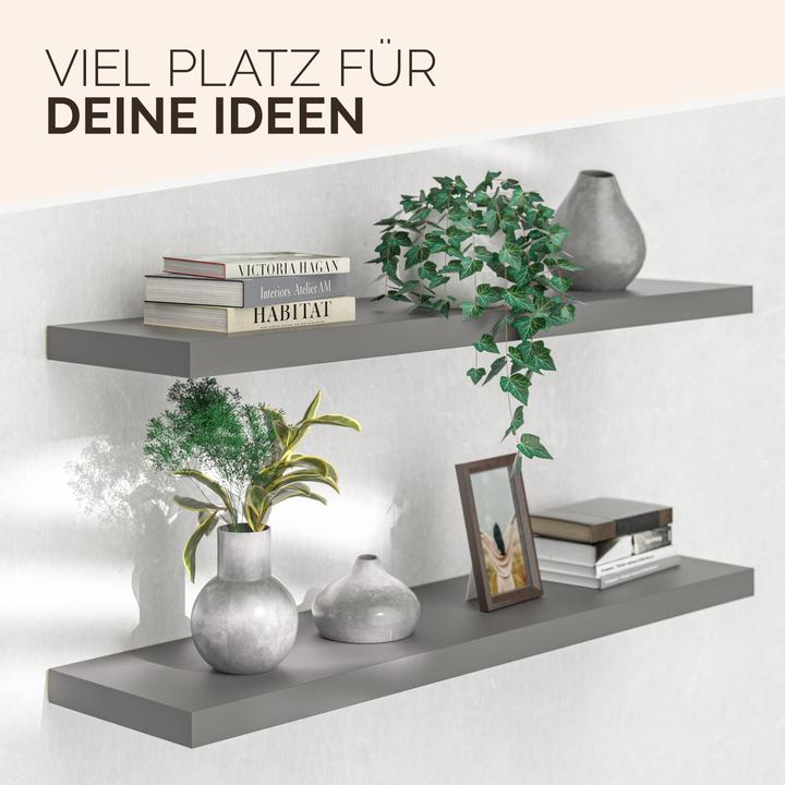 Actual product image Casaria Wall shelf (90 x 23 x 3.8 cm)