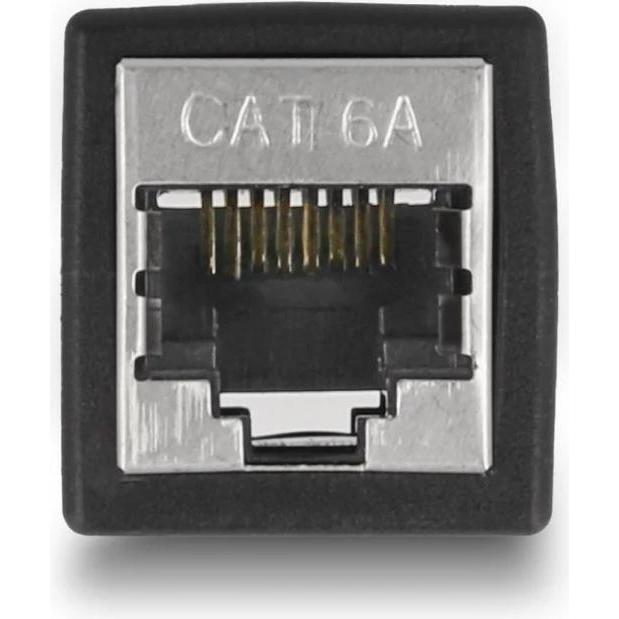 Thumbnail - Delock Kupplung RJ45 - RJ45, Cat.6A, Schwarz 1 Stück (Netzwerk Kupplung), Netzwerk Zubehör
