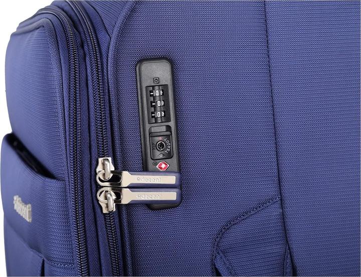 Actual product image Decent D-Upright Spinner 66 Expandable Dark Blue