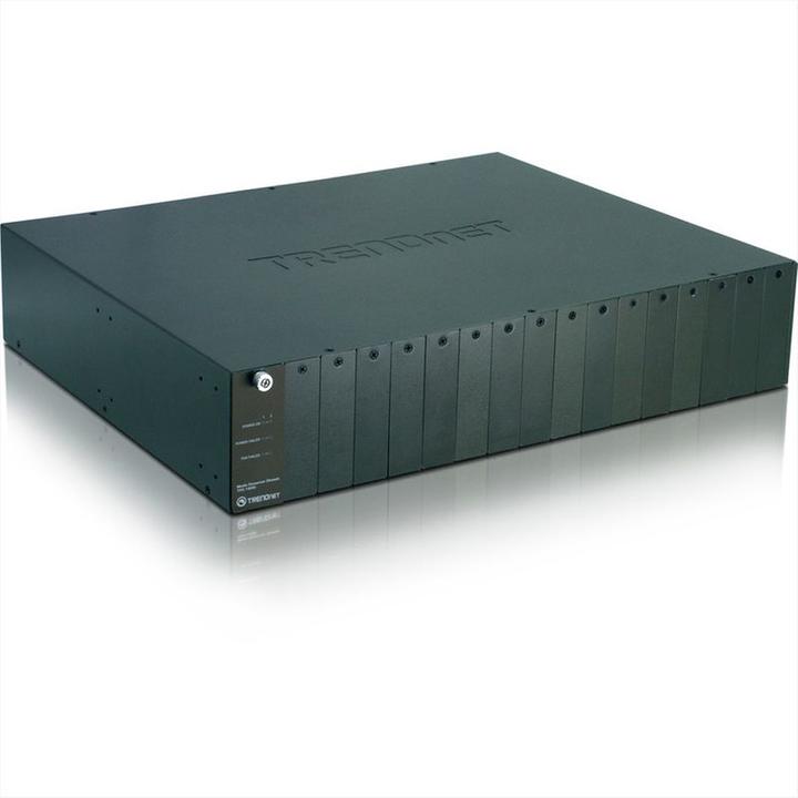 Immagine prodotto Trendnet Telaio convertitore TFC-1600 a 16 vani (16 Porti)