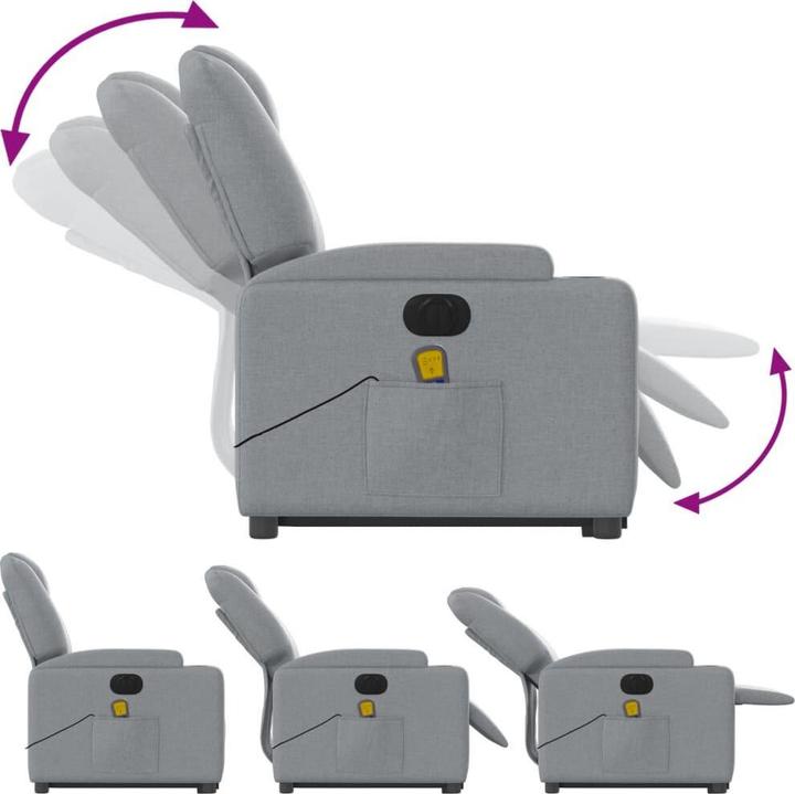 Image du produit vidaXL Massagesessel mit Aufstehhilfe