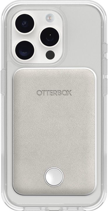 Actual product image OtterBox Wireless Power Bank (7.5W) 5000mAh USB-C Port White (5000 mAh, 12 W)