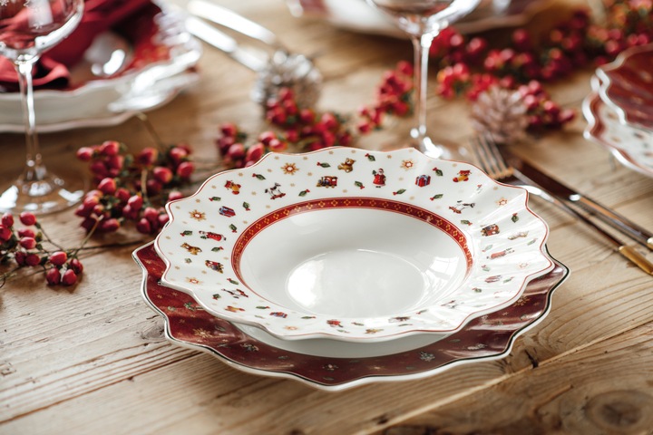 Actual product image Villeroy & Boch Speiseteller rot Toy's Delight (1 x, 29 cm)