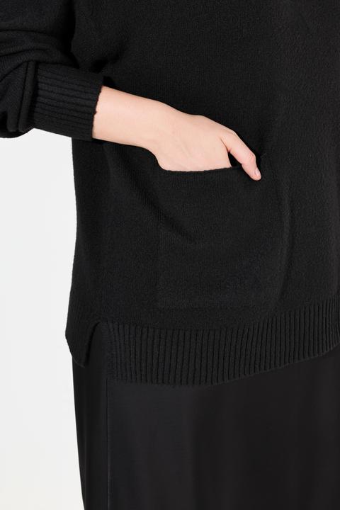 Image du produit Ulla Popken Pull oversized à col montant et manches longues (42, 44)