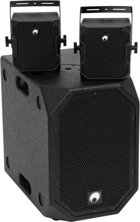 Omnitronic BOB-10A con 2x BOB-4 (Attivo, 5x 300 W)