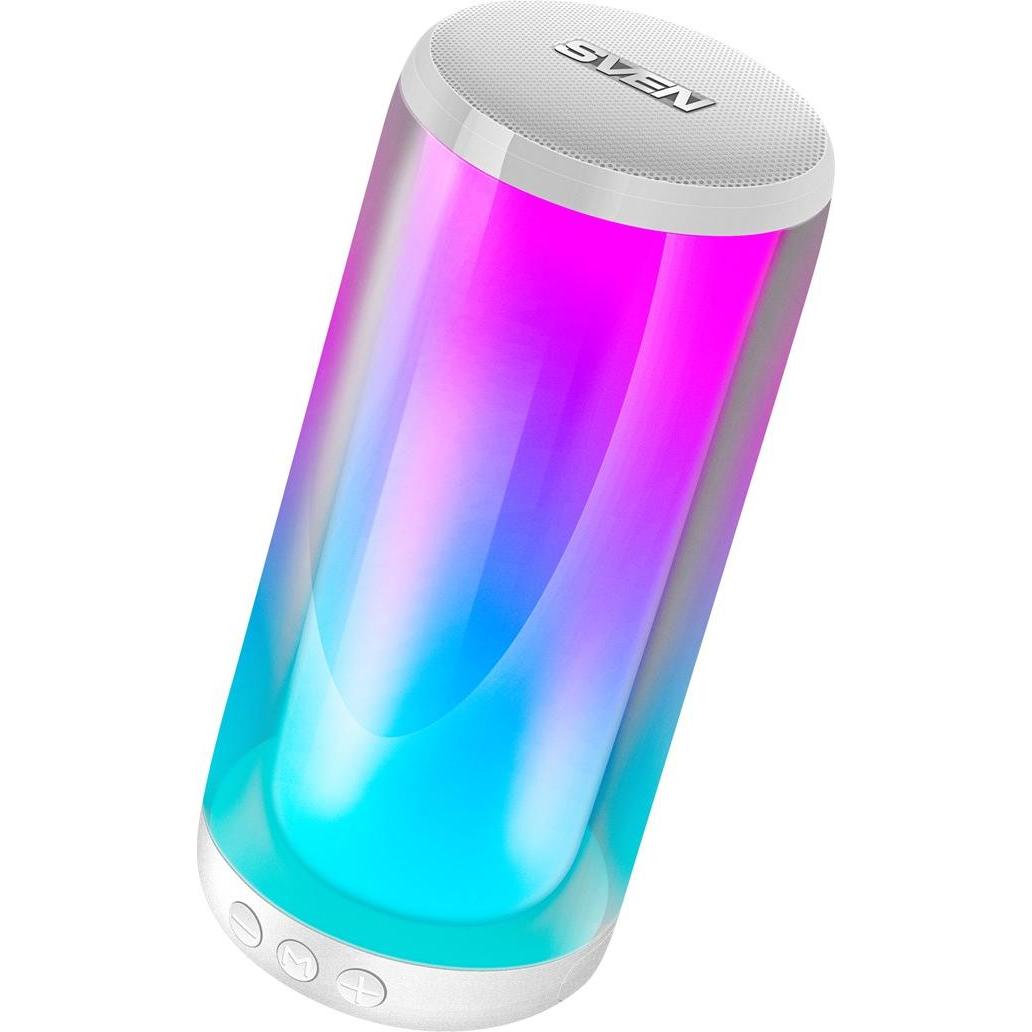 Sven PS-265, baltas, power output (RMS), TWS, Bluetooth, FM, USB, Micro SD, lithium battery (Stromversorgung über USB), ...