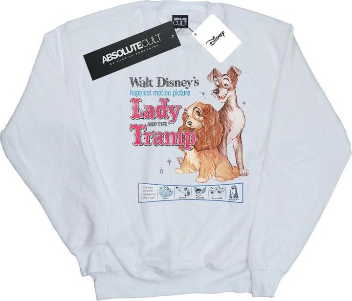 Produktbild Disney Lady And The Tramp Distressed Classic Poster Sweatshirt (XXL)