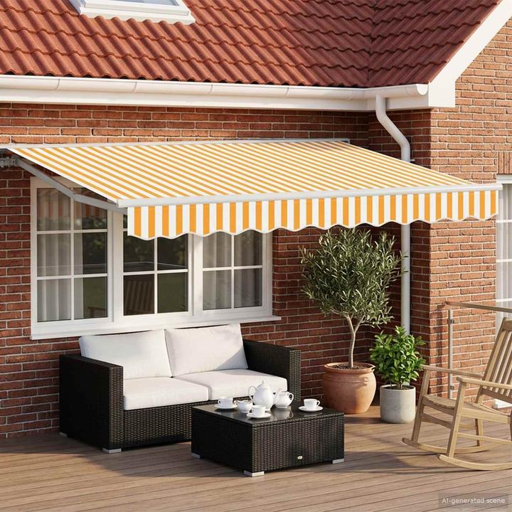 Actual product image vidaXL Manuelle Markise (2.50 m)