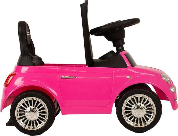Actual product image Babytrold Fiat 500 - Ride-On Car - pink (20-42FI-P)