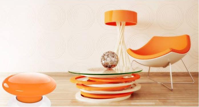 Produktbild Fibaro The Button orange