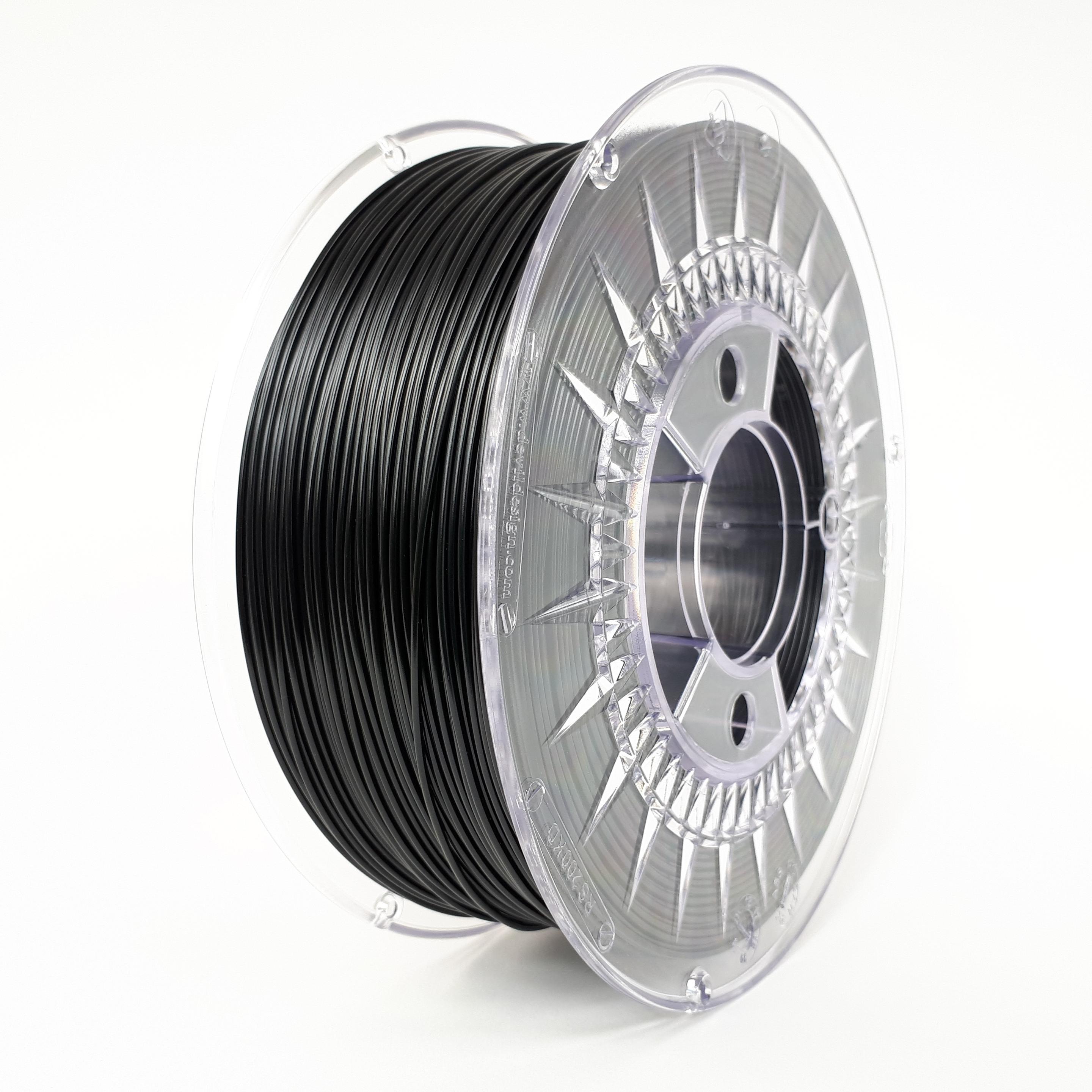 Devil Design 05902280030096 (PETG, 1.75 mm, 2000 g, Schwarz), 3D Filament, Schwarz