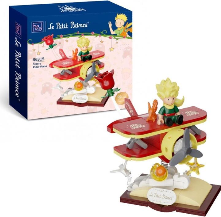 Actual product image Pantasy Der kleine Prinz Starry Ride Bauset Plane 14 cm