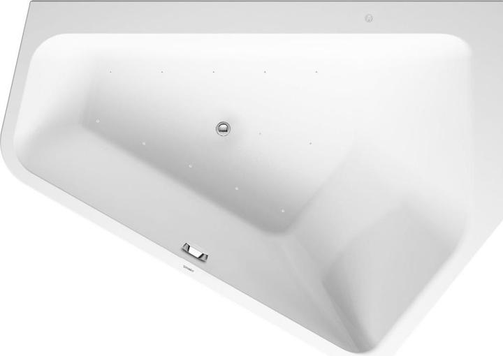 Produktbild Duravit Whirlwanne PAIOVA 5 Ecke re 205 l 1770x1300mm we Air-System (205 l, 177 cm, 130 cm)