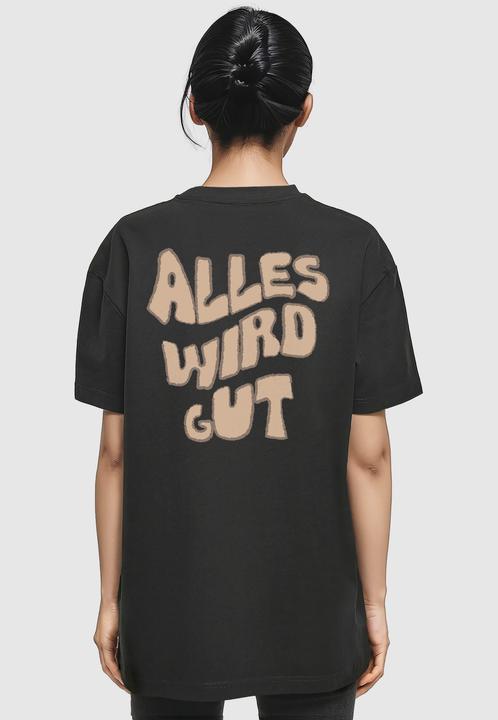 Produktbild Merchcode Ladies Alles Wird Gut Boyfriend Tee - 176343 (5XL)