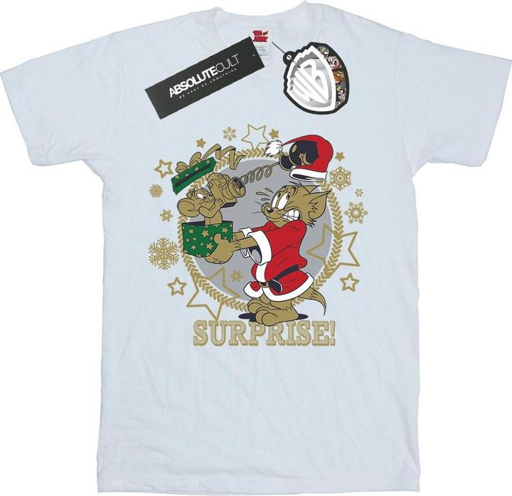 Produktbild Tom & Jerry Christmas Surprise TShirt Mädchen (140, 146)