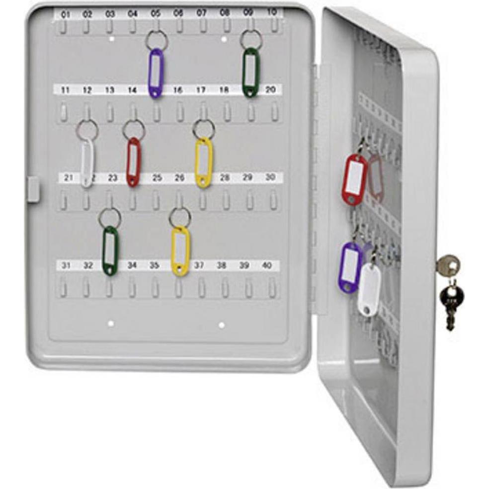 Alco, Schlüsseltresor + Schlüsselschrank, Schlüsselschrank20xfür30Schlüssellichtgrau