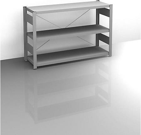 Actual product image kaiserkraft Sideboard plug-in shelf, galvanized