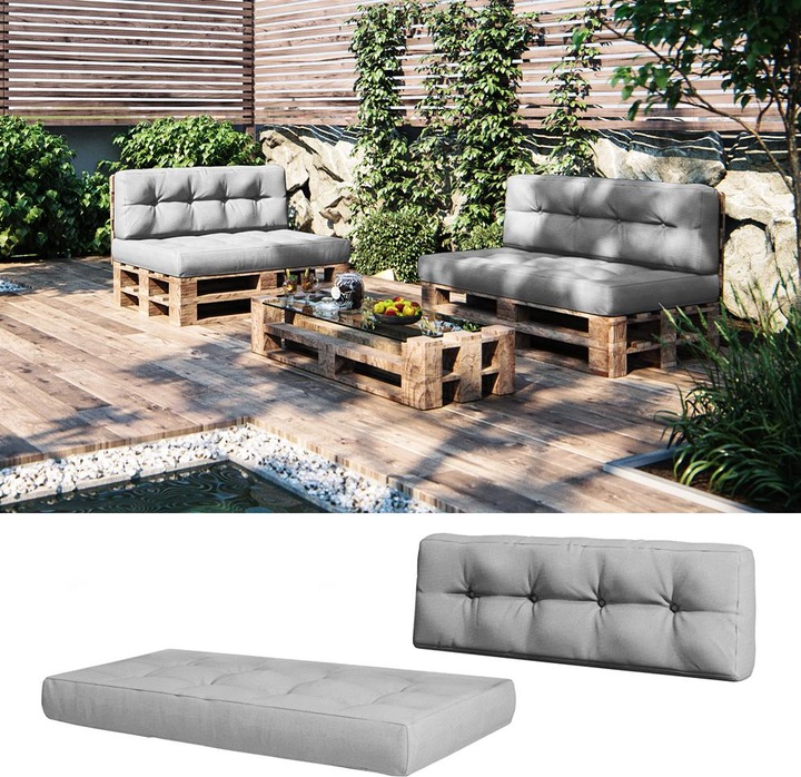 Produktbild Vicco Palettenkissen Set (120 x 80 x 15 cm)