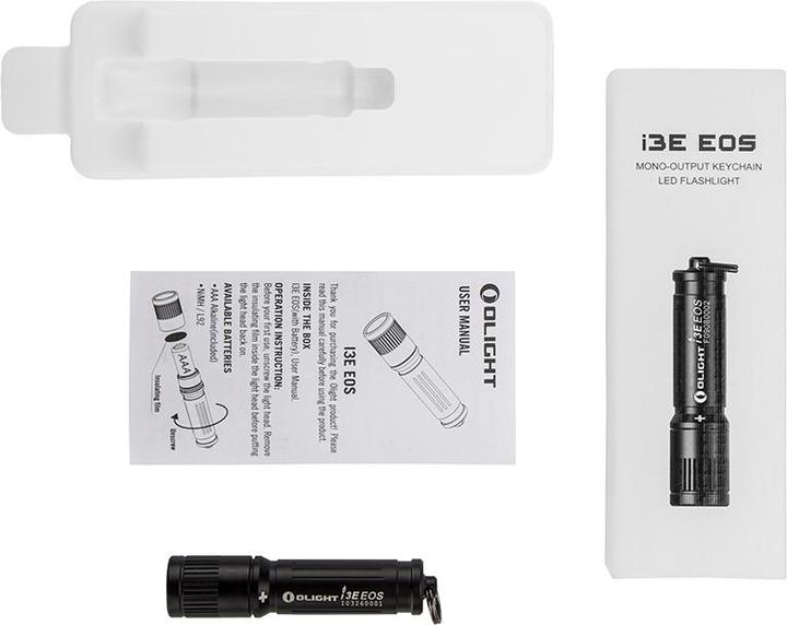 Actual product image Olight I3E (6.05 cm, 90 lm)