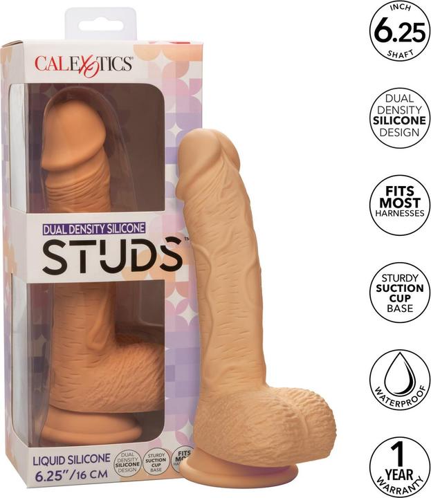Produktbild CalExotics Dual Density Silicone Studs™ 6.25”/16 - Ivory