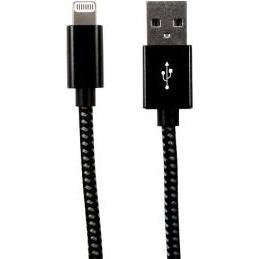 Rs Pro USB-Kabel, USBA / Lightning, 1m USB 2.0 Schwarz (1 m, USB 2.0), USB Kabel
