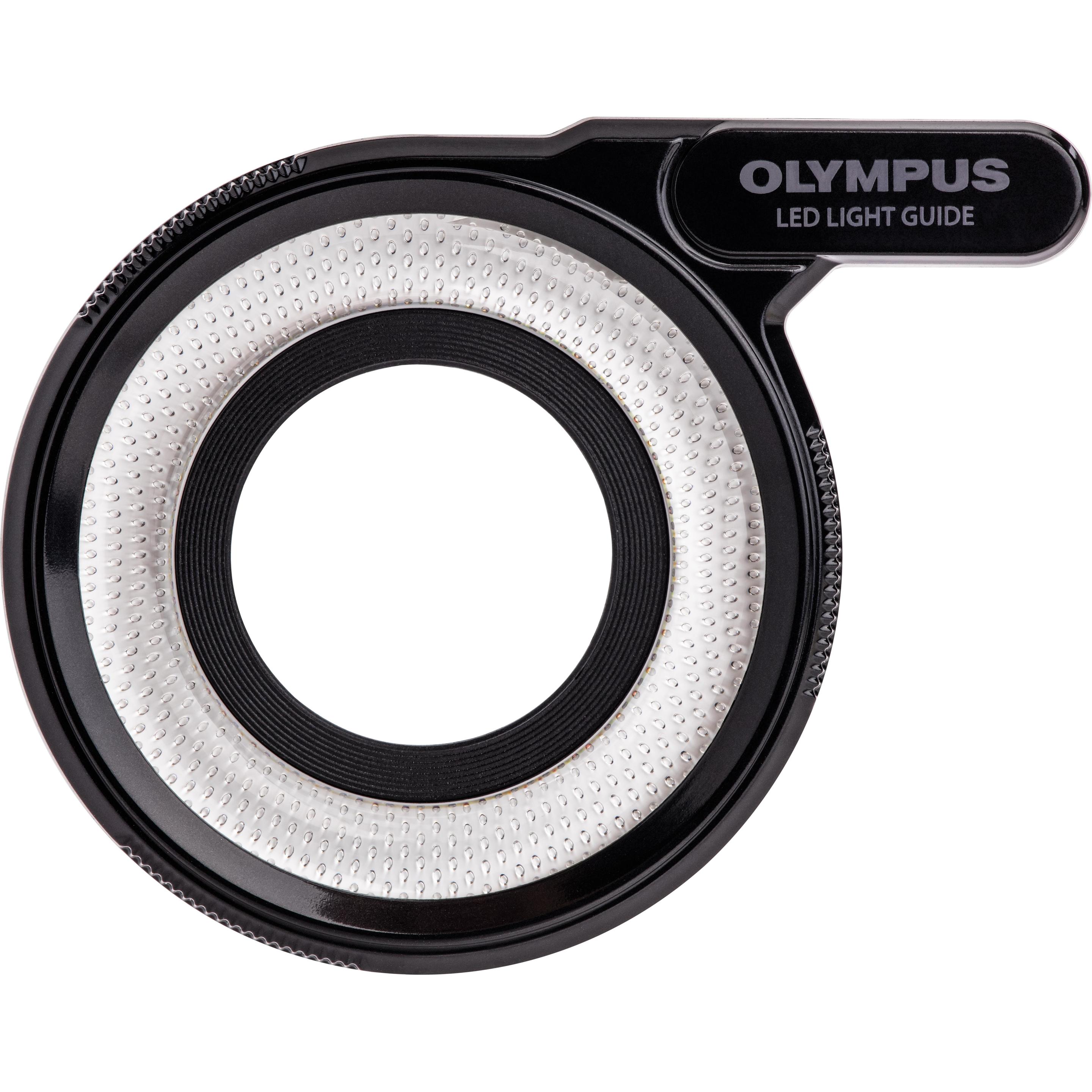 Olympus LG-1 Light Guide, LED Makroleuchte (Blitzgerät Ersatzteile), Blitzgerät Zubehör, Schwarz