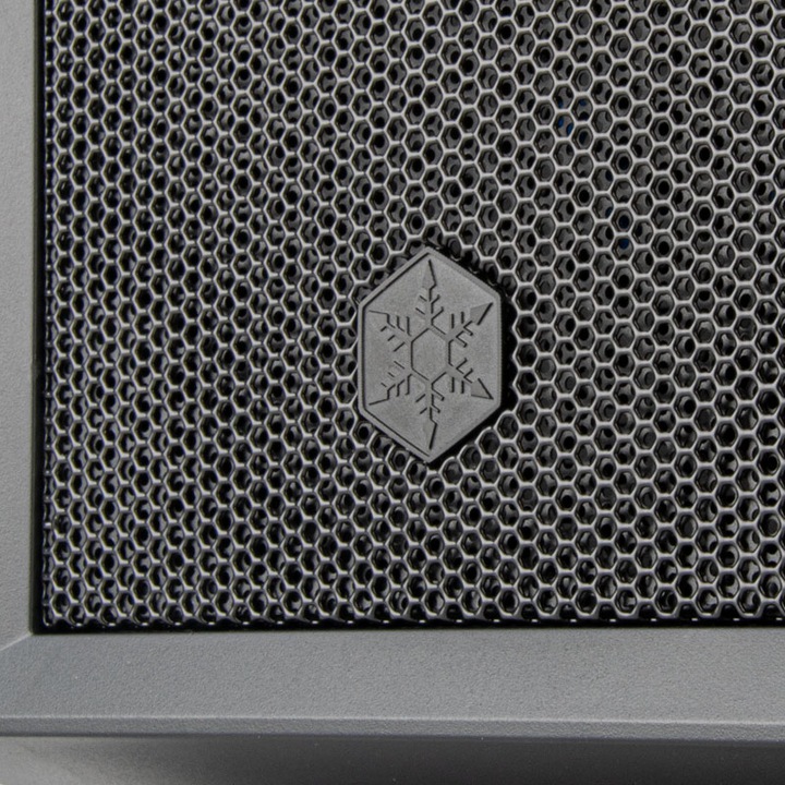 Actual product image Silverstone SST-FA311-B - Fara 311 C383 Tower Computer Chassis with Dual Steel Panel, black (mATX, Mini-ITX)