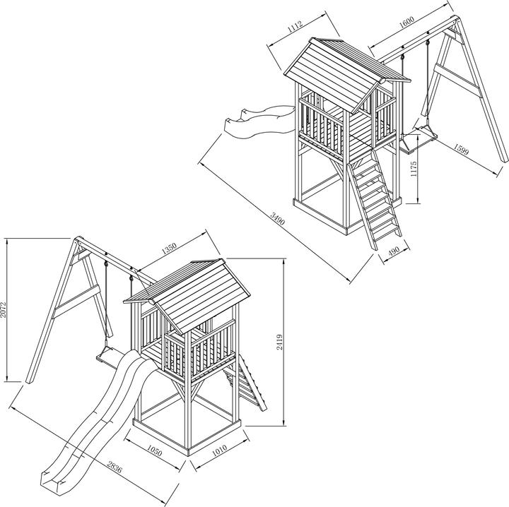 Actual product image Axi Beach Tower