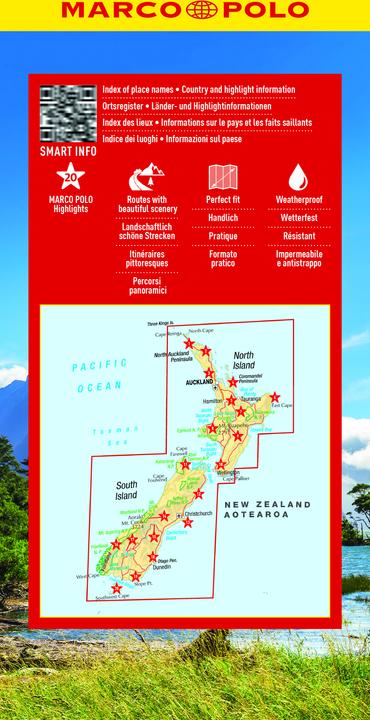 Produktbild Reisekarte Neuseeland 1:1 Mio