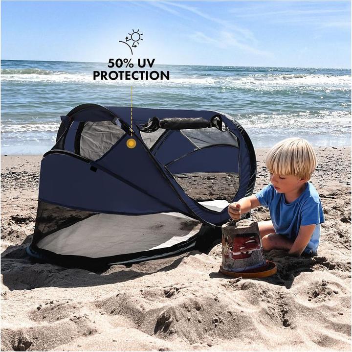 Immagine prodotto Deryan Lettino da viaggio e tenda da gioco Peuter Luxe