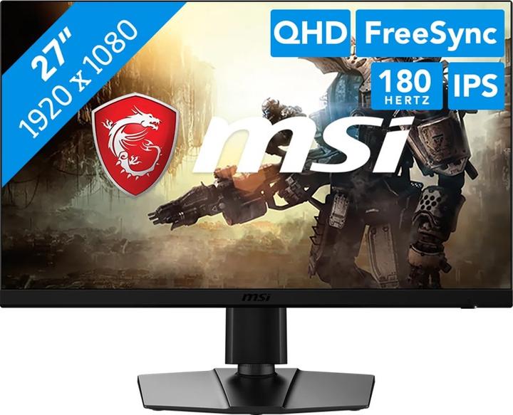 Produktbild MSI G272QPF E2 27inch Rapid IPS Flat (2560 x 1440 Pixel, 27")