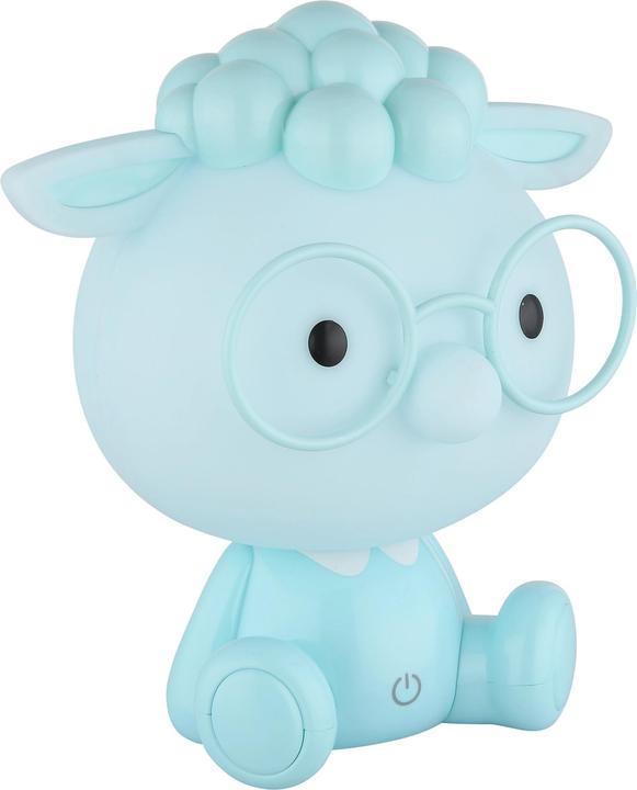 Produktbild Globo Sheepy LED Tischleuchte 1W Warmweiss Blau Matt 22cm 21760B (48 lm)